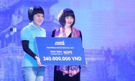 VnExpress Marathon Huế trao 240 triệu đồng cho quỹ Hope