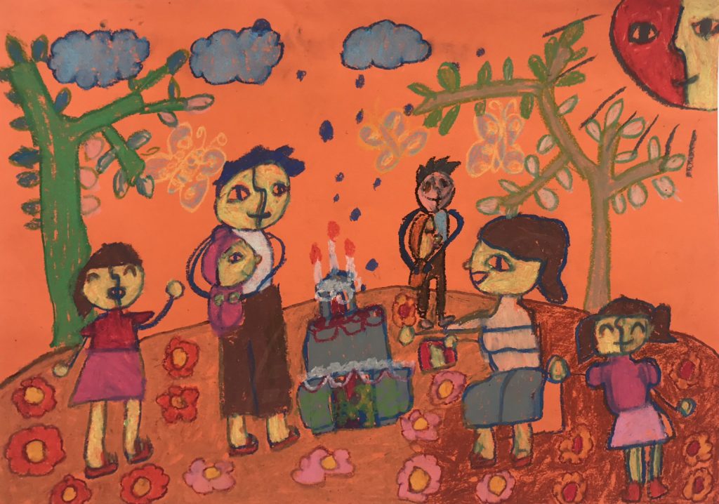 Chung tay đóng góp cho quỹ Vắcxin cùng bé vẽ tranh tham gia Ngày hội sắc  màu 2021