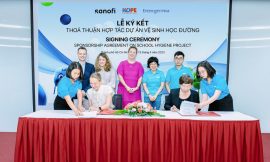 Khởi động dự án ‘Vệ sinh học đường’ tại Hà Giang