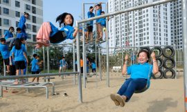 Khánh thành sân chơi cho học sinh Trường Hy Vọng