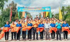 Khánh thành 8 cầu Hy vọng tặng người dân miền Tây