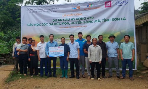 Khởi công cầu Hy Vọng đầu tiên tại Sơn La