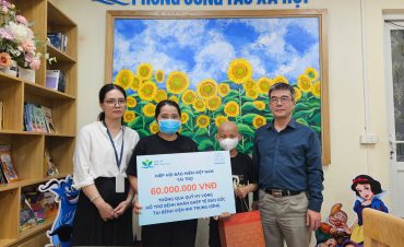 233 bệnh nhi khó khăn được hỗ trợ chi phí điều trị