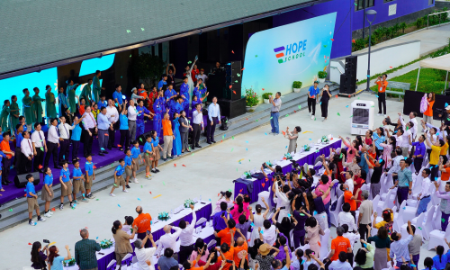 Khánh thành Trường Hy Vọng mới cho trẻ mồ côi sau Covid-19