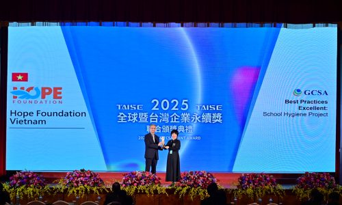Quỹ Hy vọng đạt Giải thưởng phát triển bền vững toàn cầu GCSA