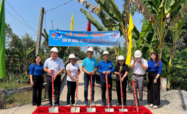 Khánh thành, khởi công loạt cầu Hy Vọng ở miền Tây