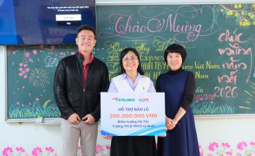 260 triệu đồng giúp tái thiết trường học vùng lũ