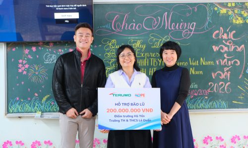 260 triệu đồng giúp tái thiết trường học vùng lũ