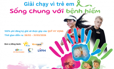 Phát động giải chạy trực tuyến tiếp sức trẻ sống chung với bệnh hiếm