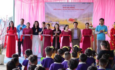 Nhà đa năng mới cho điểm trường miền núi Đà Nẵng