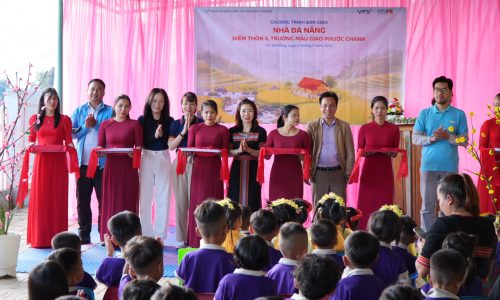 Nhà đa năng mới cho điểm trường miền núi Đà Nẵng