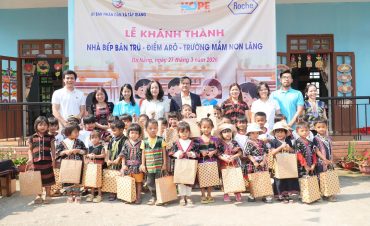 Khánh thành bếp ăn bán trú cho trẻ mầm non vùng cao