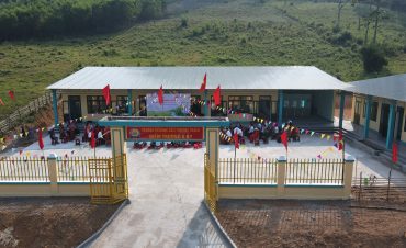 Khánh thành điểm trường thứ 2 ở xã biên giới Quảng Trị