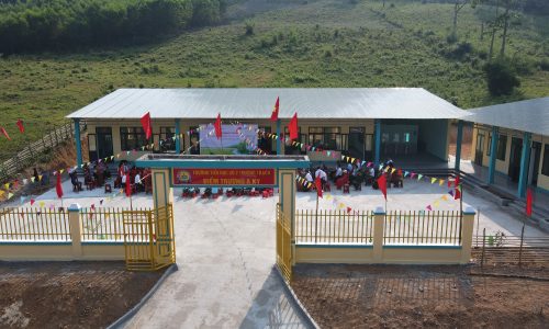 Khánh thành điểm trường thứ 2 ở xã biên giới Quảng Trị