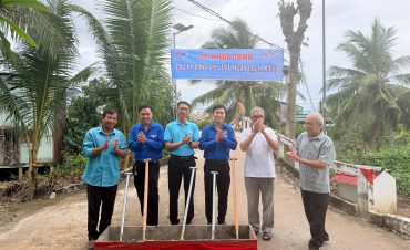 Khởi công loạt cầu Hy Vọng ở Đồng Tháp, Tây Ninh