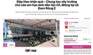 ‘Đập heo’ trên MoMo nhận 400 triệu đồng xây trường vùng cao