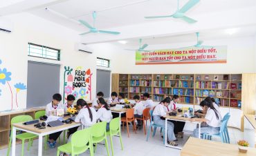 Học sinh xã miền núi Phú Thọ đón thư viện số